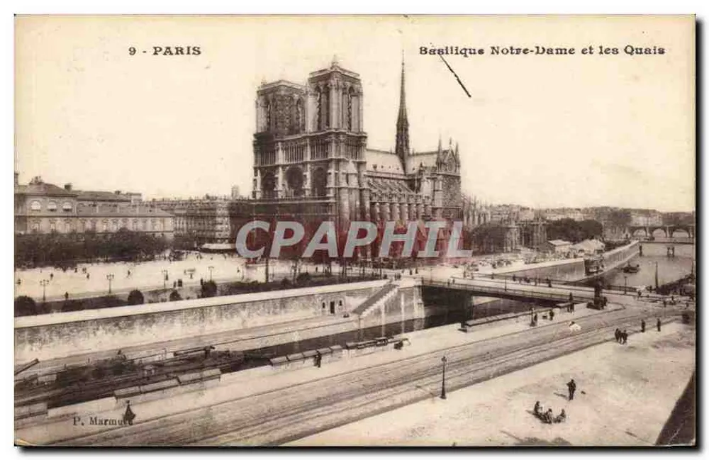 Basílica Nossa Senhora e os Quais — Paris — P. Marmont, n°9 - Frente