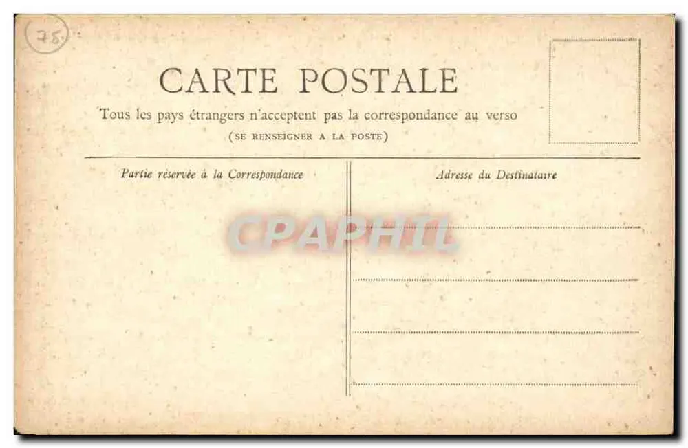 Paris — Catedral de Notre-Dame — Coleção Petit Journal - Verso