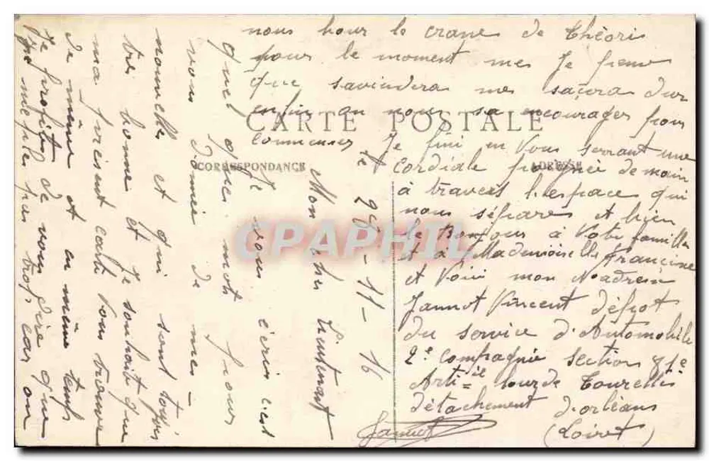 Paris — Visão geral da Praça da Estrela — C. M. - Verso