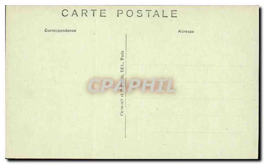 Paris (5. Bezirk) — Der Panthéon und die Rue Soufflot — A.P. — n°216 - Rückseite