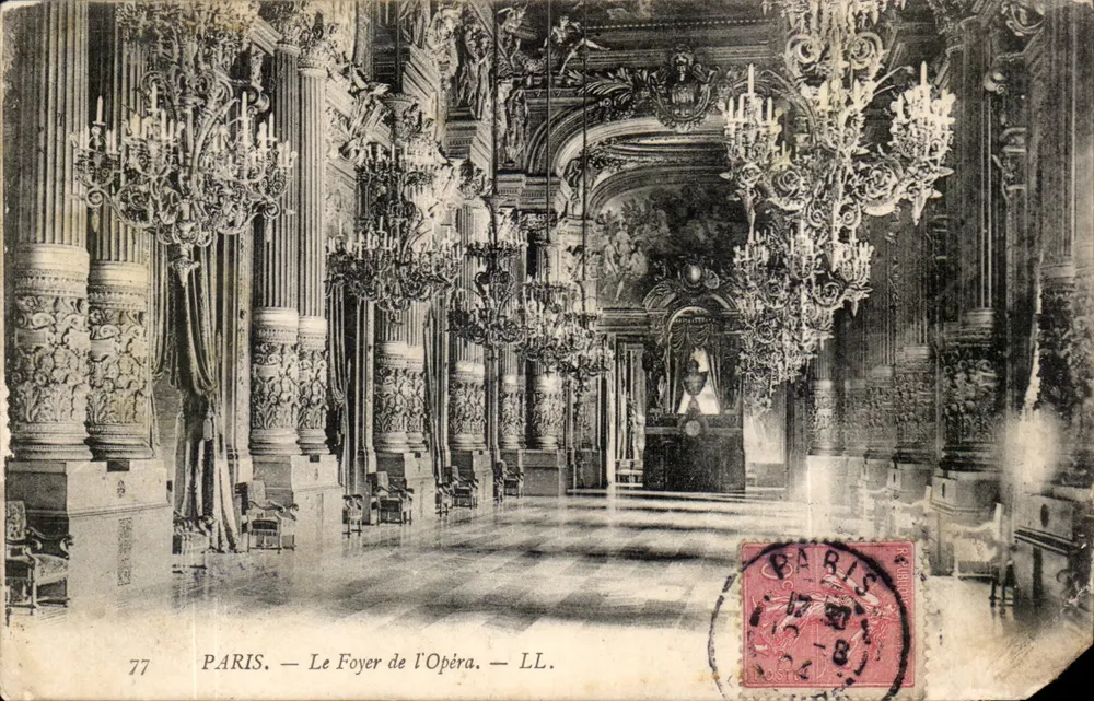 PARIS — O Foyer da Ópera — LL. — n°77 - Frente