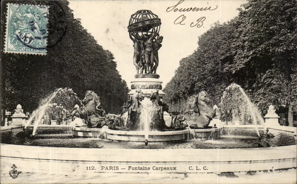 Paris — Fontaine Carpeaux — C.L.C. n°112 - Frente