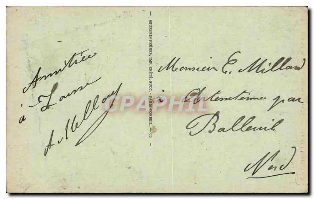 PARIS — A Santa Capela — The St Chapel — NDHOT, n°42 - Verso
