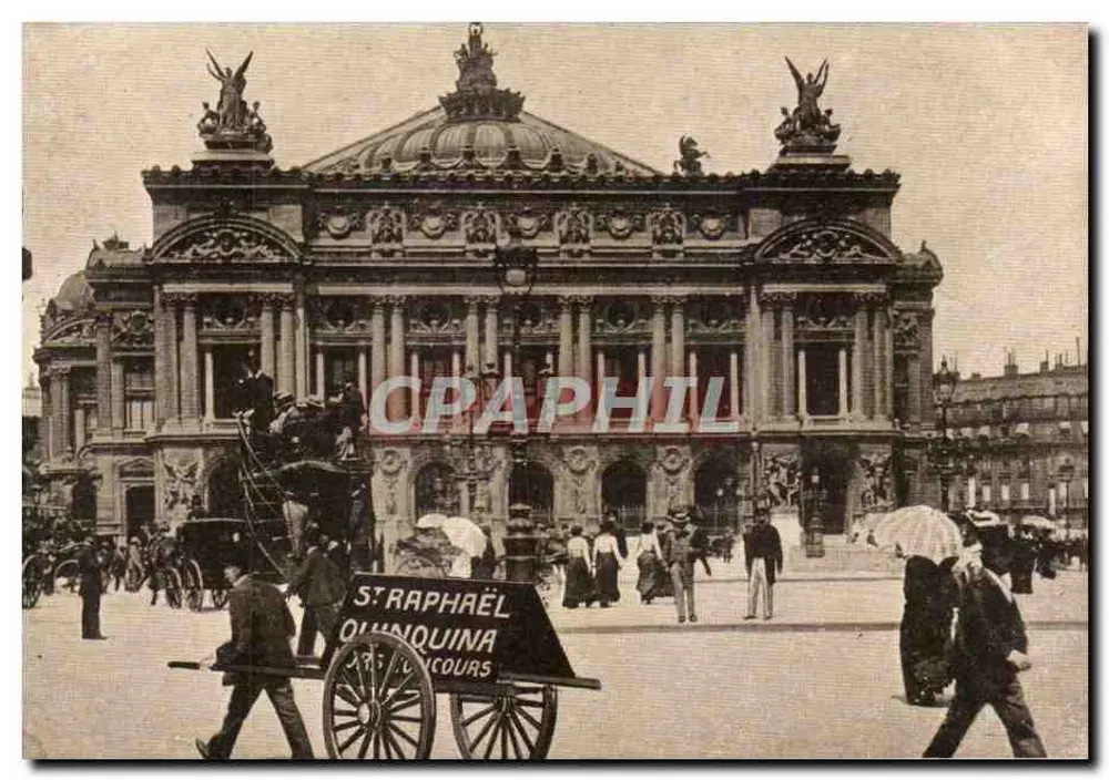 The Paris Opera — view of the building — publisher VD-10W ANVERS - Front