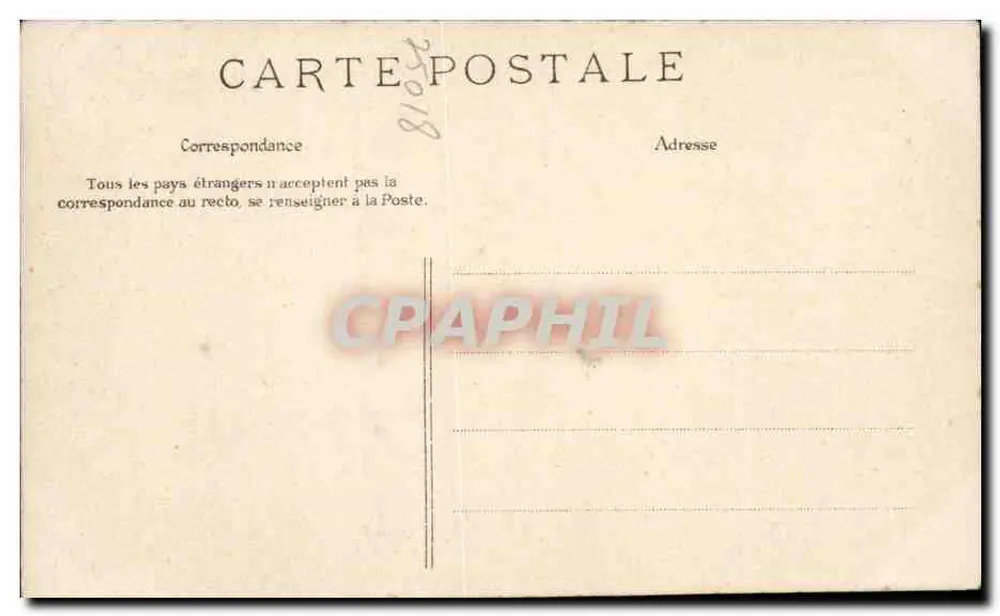 Paris — Calvário de Montmartre — E. L. n°57 - Verso