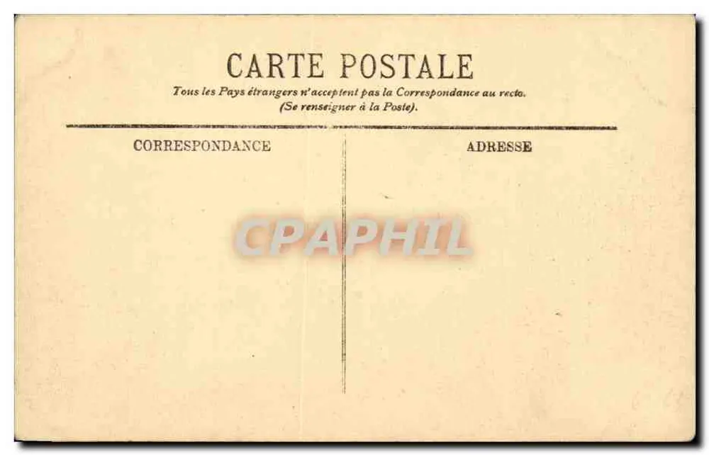 Paris — O Trocadéro — LL. n° 243 - Verso