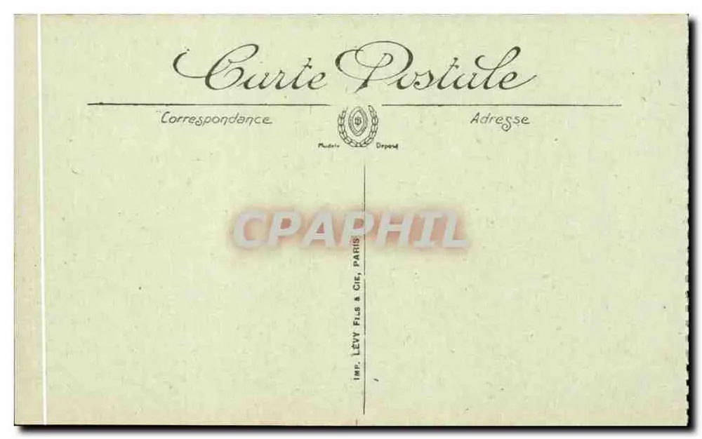 Deauville — Die Piers — Ankunft des Bootes aus Le Havre - Rückseite