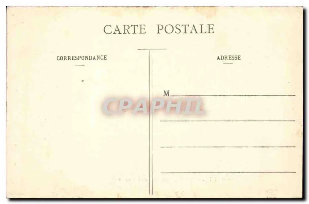Paris — Basílica do Sagrado Coração — editor não identificado, n° de série 6 - Verso
