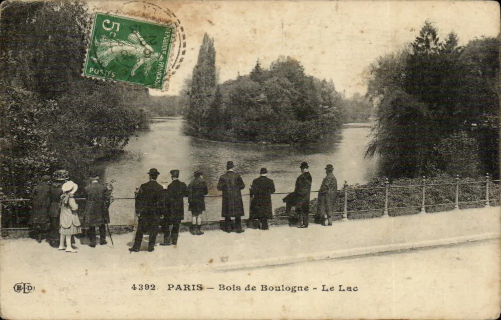 PARIS — Bois de Boulogne — Le Lac — Verleger ELD, n° 4392 - Vorderseite