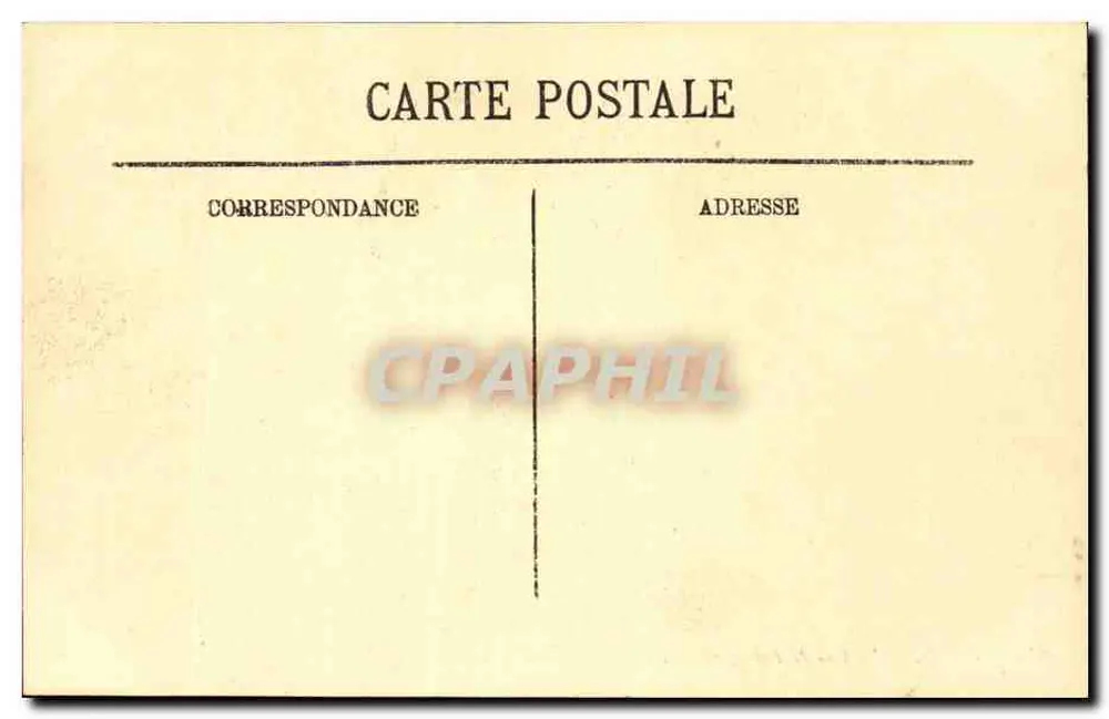 Paris — O Bois de Boulogne — A Cascata — LL. — n° 258 - Verso