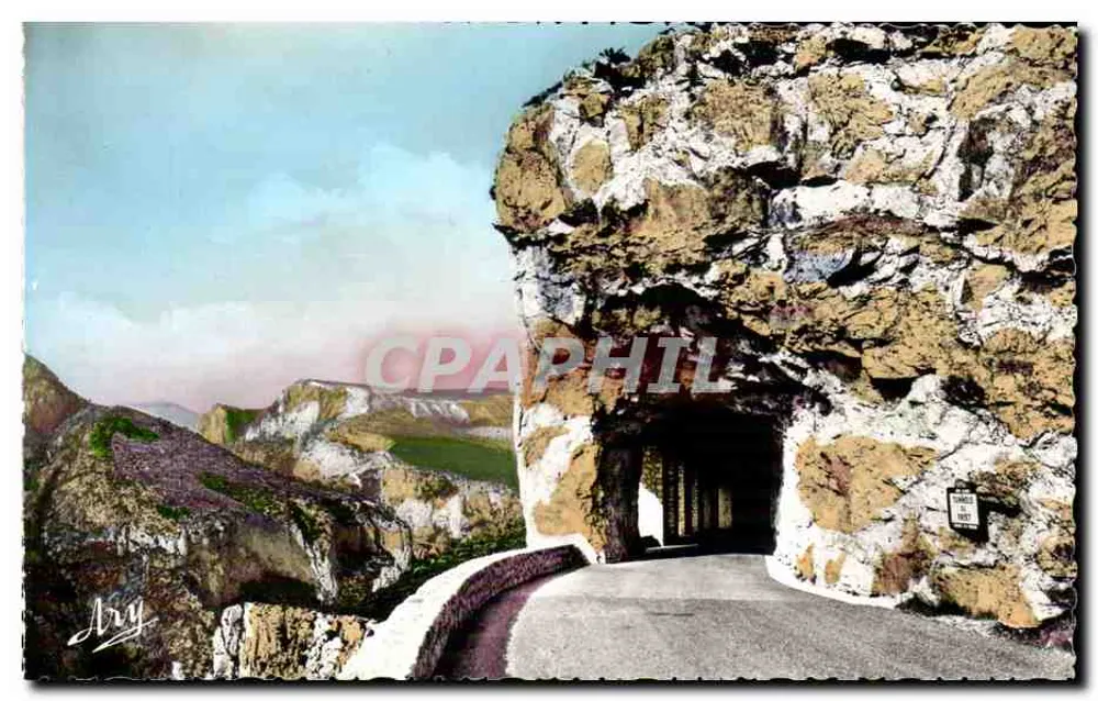 Der Fayet-Tunnel — Die pittoresken Schluchten des Verdon — Edition TARDY, Marseille - Vorderseite