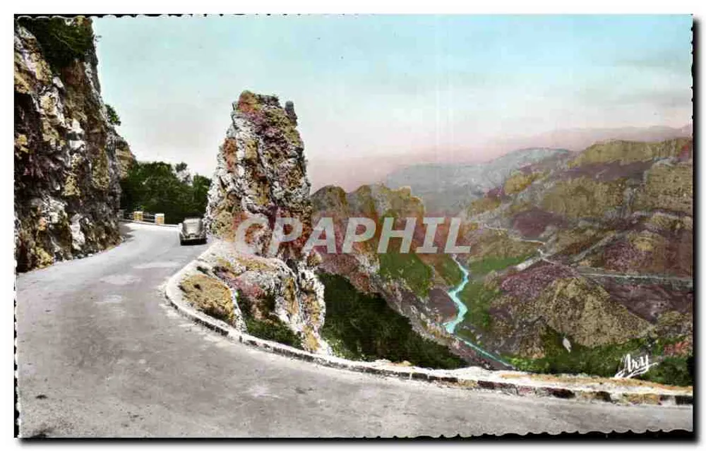 Pittoreische Schluchten des Verdon — Straße der Corniche, Cirque de Vaumale — Edition Tardy, Marseille - Vorderseite