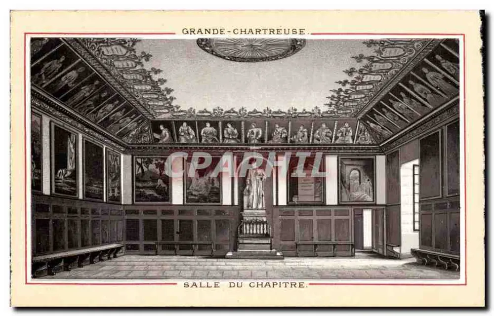 Grande-Chartreuse — Sala do Capítulo — editor não identificado - Frente