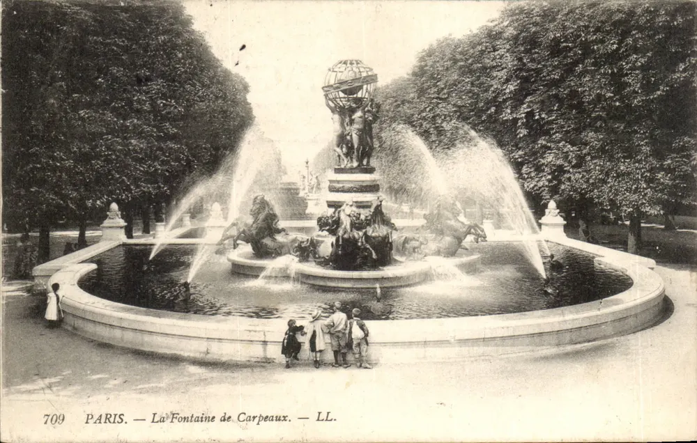 Paris — Fonte de Carpeaux — LL. n° 709 - Frente