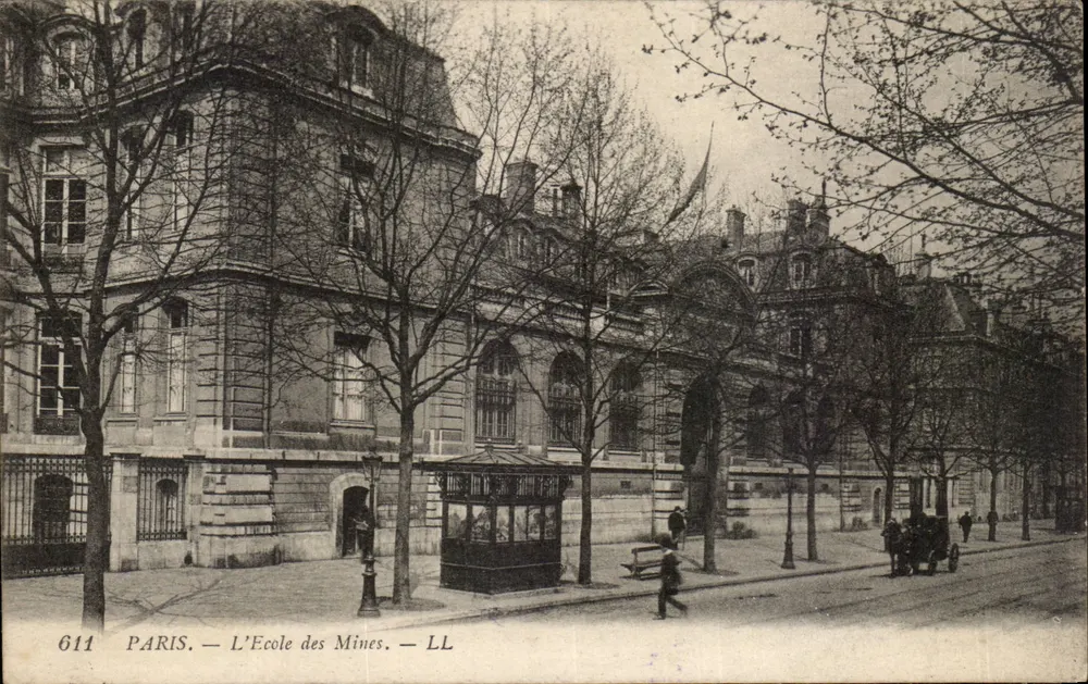 Paris — A Escola de Minas — LL, n°611 - Frente