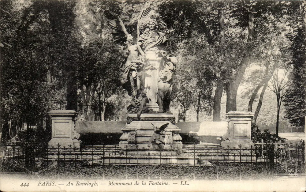 Paris — Am Ranelagh — Fontänen-Monument — LL. — n° 444 - Vorderseite