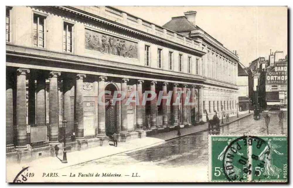 PARIS — A Faculdade de Medicina — LL. — n°419 - Frente