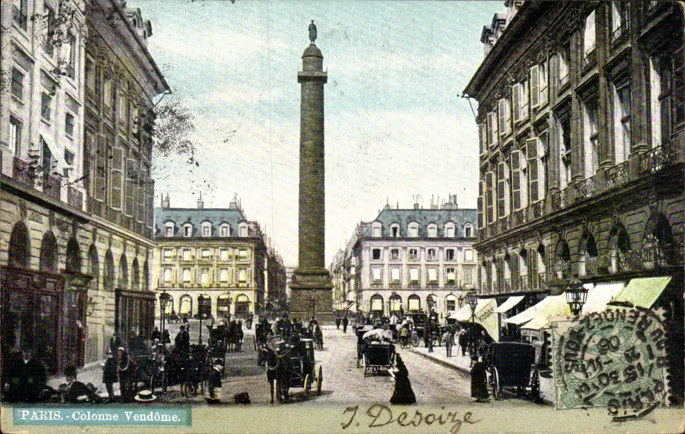 Paris - Coluna Vendôme — J. Desoize, n° 193 - Frente