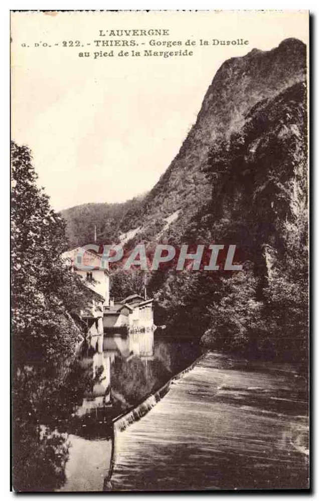 Auvergne - Thiers - Gorges de la Dusolle am Fuße der Margeride - Vorderseite