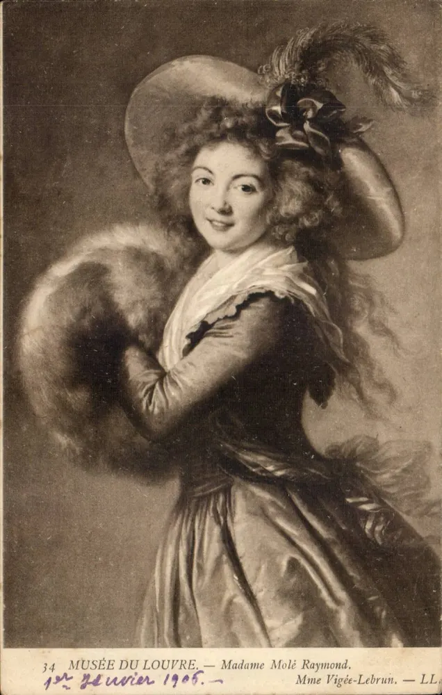 Madame Molé Raymond — Louvre-Museum — LL - Vorderseite