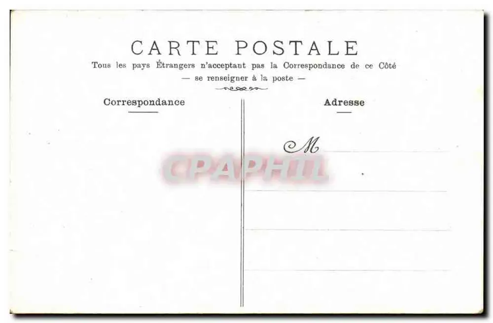 Paris — Place de la Concorde — editor não identificado - Verso