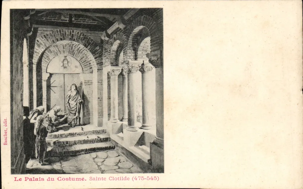 Das Kleidungspalast. Sainte Clotilde (475-545) — Bascher, Verleger - Vorderseite