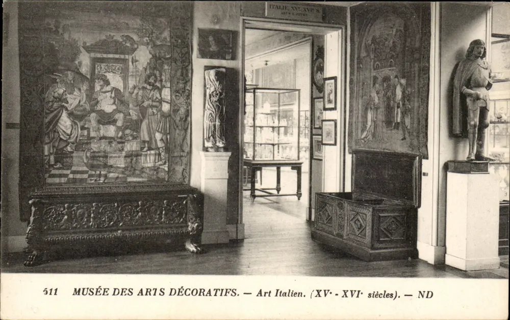 Musée des Arts Décoratifs — italienische Kunst (15. bis 16. Jahrhundert) — ND - Vorderseite