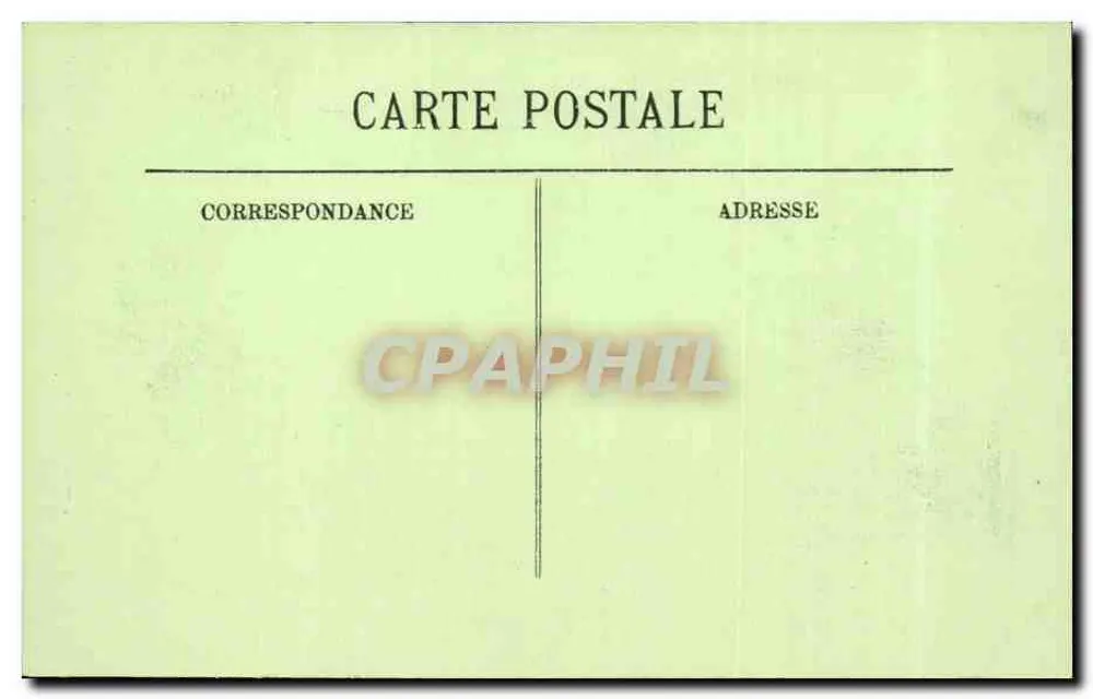 Paris — Museu de Cluny — Porta de Entrada — LL. — n° 1746 - Verso