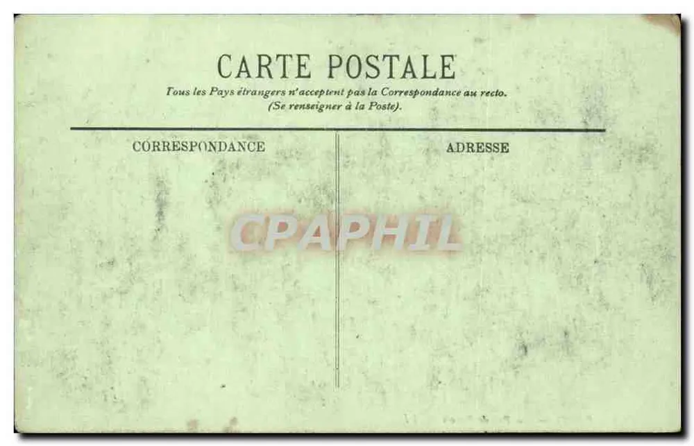 Paris — La Rue de Rivoli — LL - Rückseite