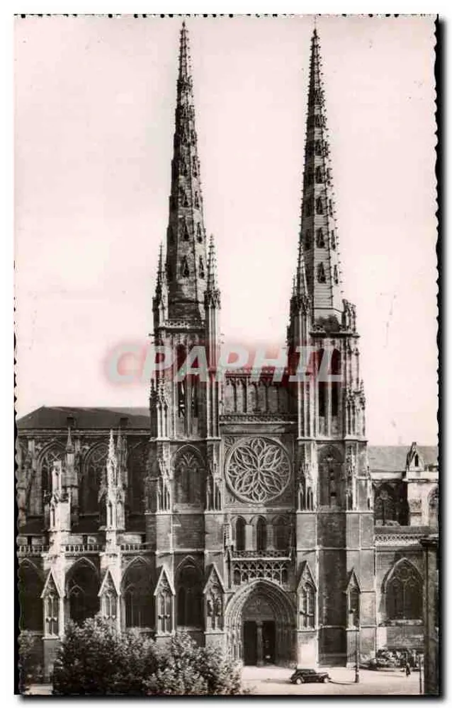 As Flechas da Catedral de São André — Bordeaux — Édition & Cliché Bloc Frères - Frente