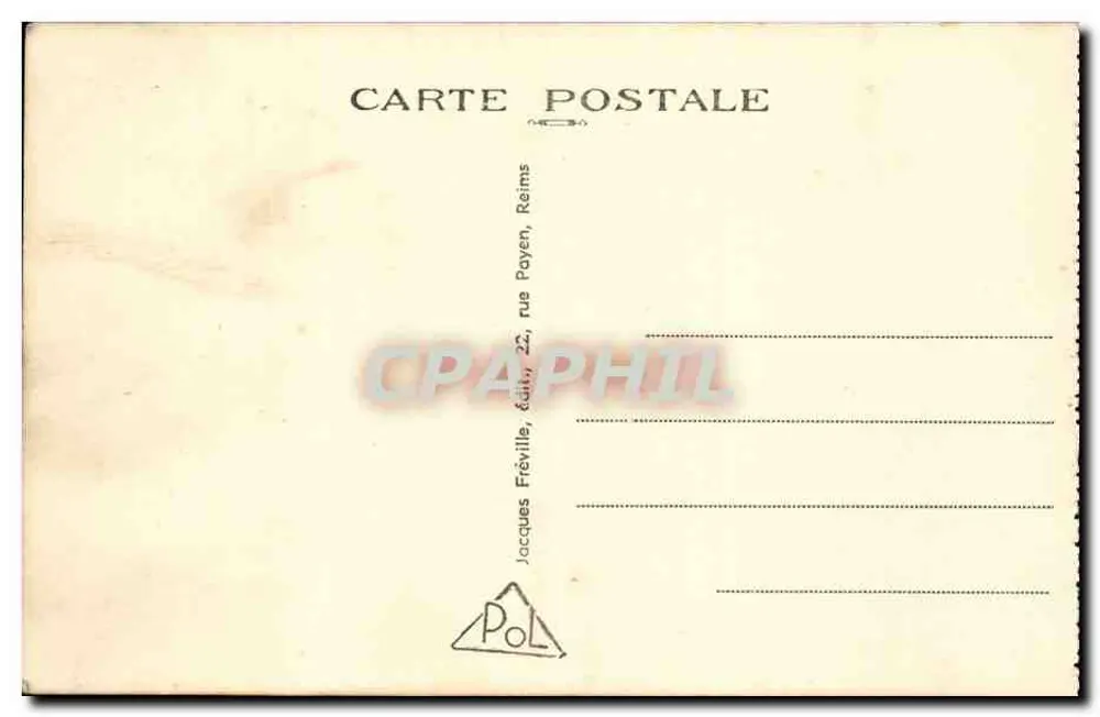 La Pompelle — Südküste — Eingang zu zerstörten Kasematten — Jacques Fréville, Reims - Rückseite
