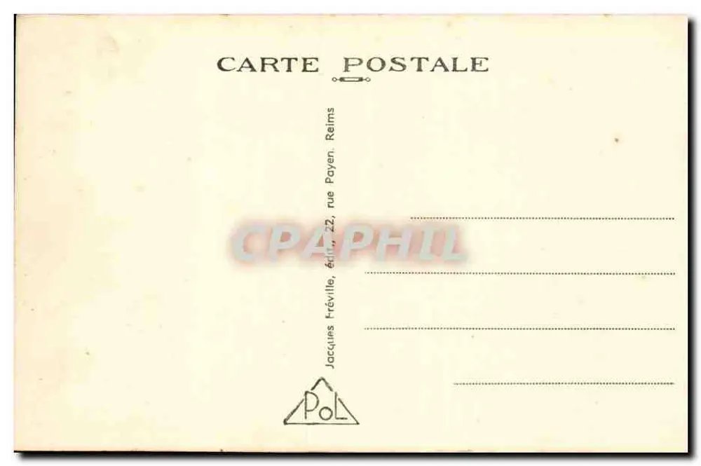O Forte de La Pompelle — O Pont-Levis — Jacques Fréville, editor, Reims - Verso