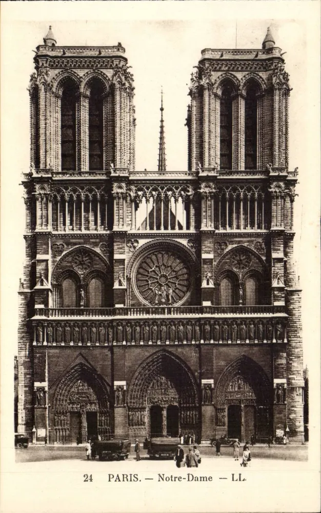 Paris — Notre-Dame — LL. - Frente