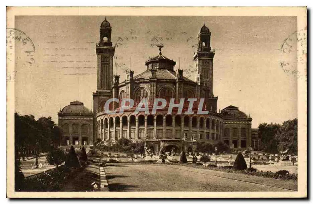 Palacio del Trocadéro — París — Editor : Les Éditeurs d'Art Vivant - Anverso