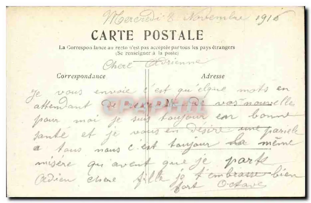 PARIS — A Estação de Leste. — Editor não identificado, número de série não visível - Verso