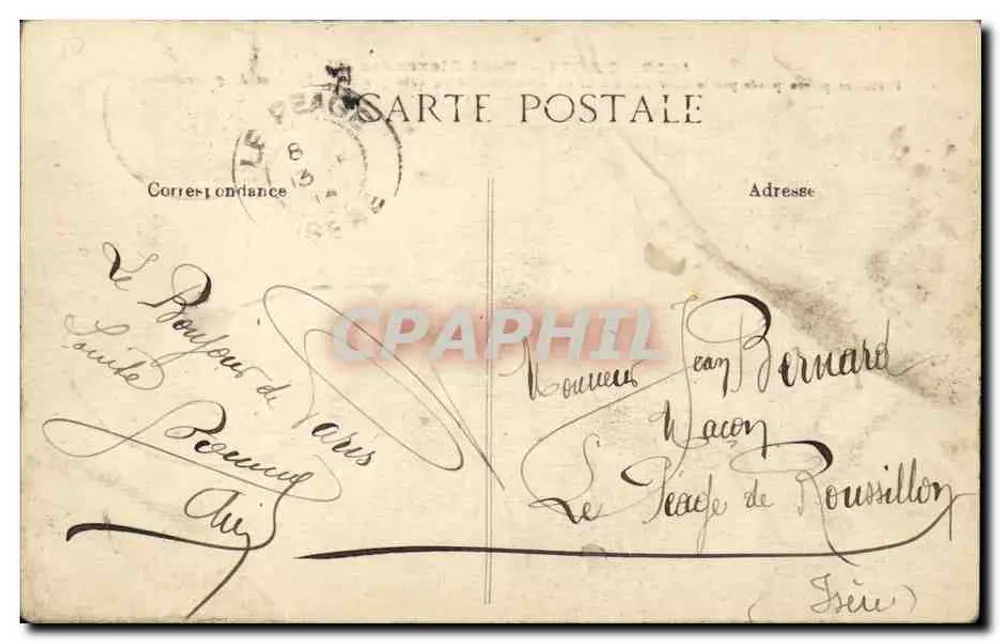 Paris — Ponte Alexandre III — editor EID, n° de série 4033 - Verso