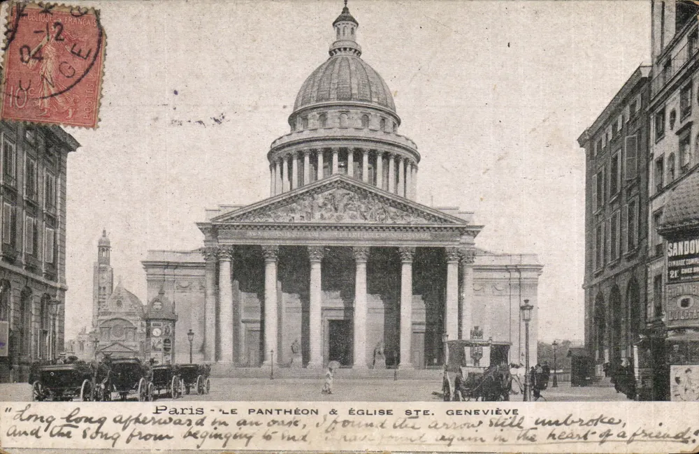 Paris - Der Panthéon & Kirche Ste. Geneviève — Verlag Sandov, Seriennummer nicht sichtbar - Vorderseite