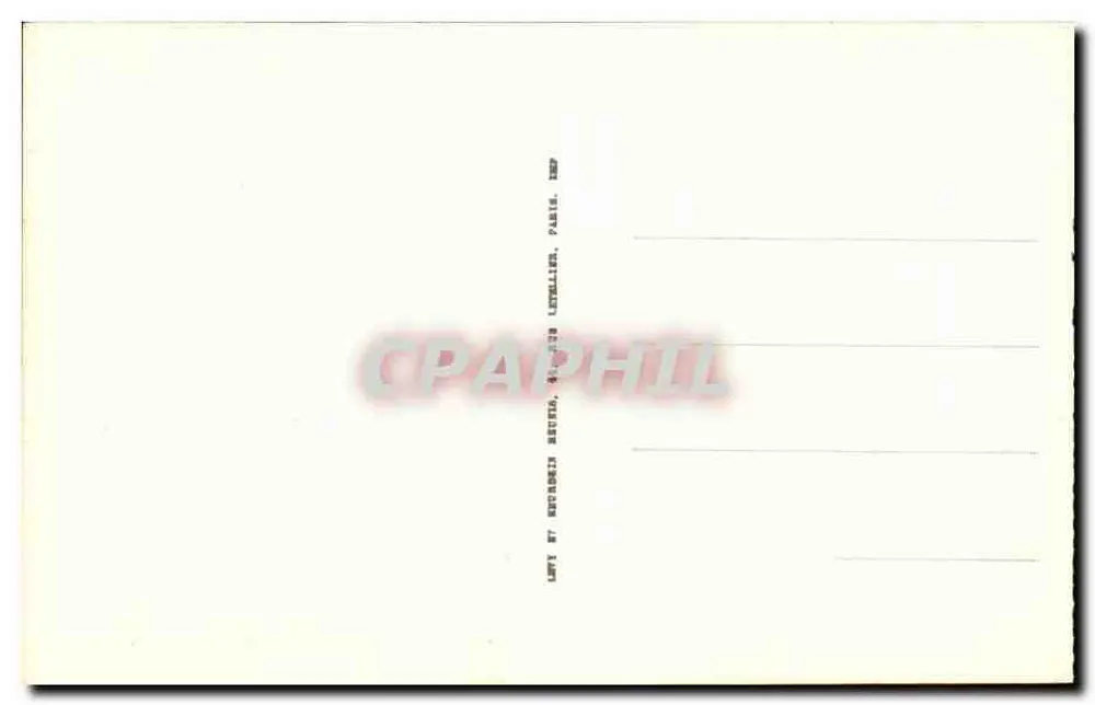 Paris — A Praça da Bastilha e a Coluna de Julho — LL. — n° 98 - Verso