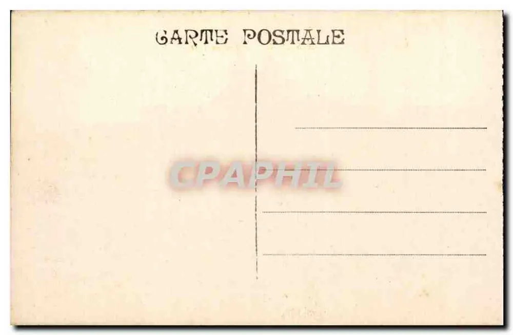 MARSEILLE — Entrada do Porto — editor não identificado - Verso