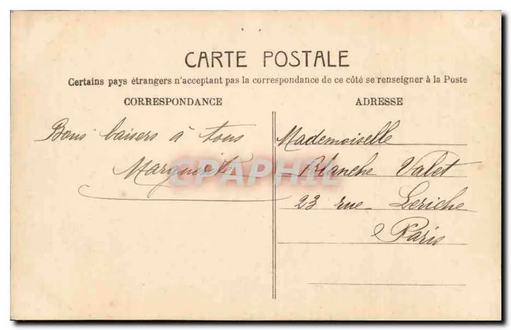 Famille — trois femmes en tenue élégante — E.L.D. n°4008 - Verso