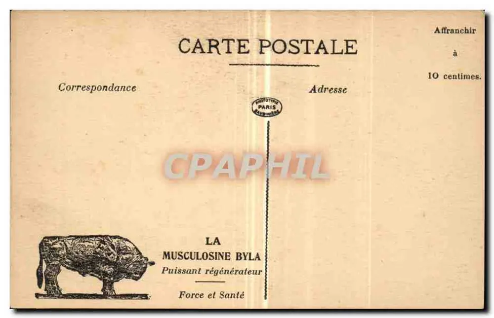 Paris — Arco da Triunfo da Estrela — Editor Paris Faubourgs, n°120 - Verso