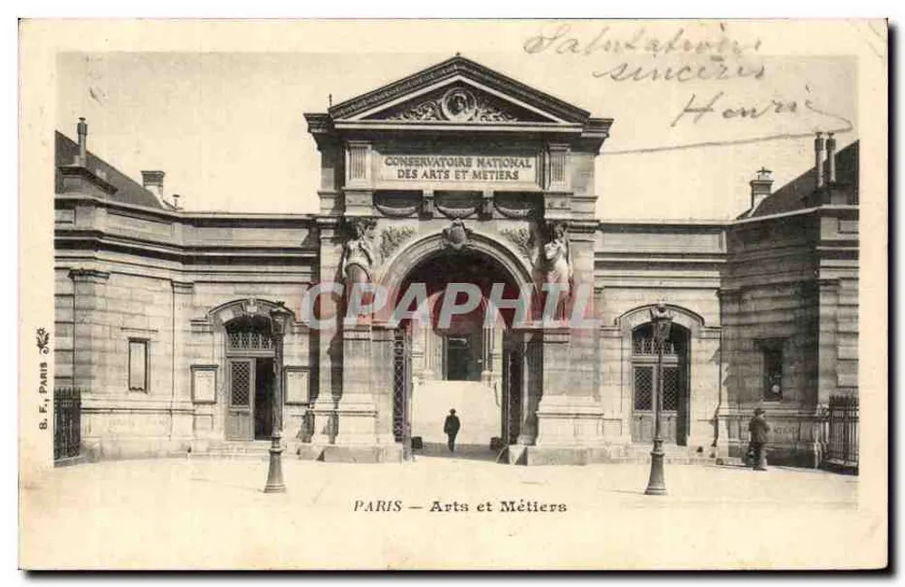 Paris — Conservatório Nacional de Artes e Ofícios — B.E. Paris 76 - Frente