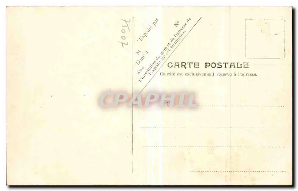 Paris — A Estação de Orleães — V.P. Paris. No. 17 - Verso