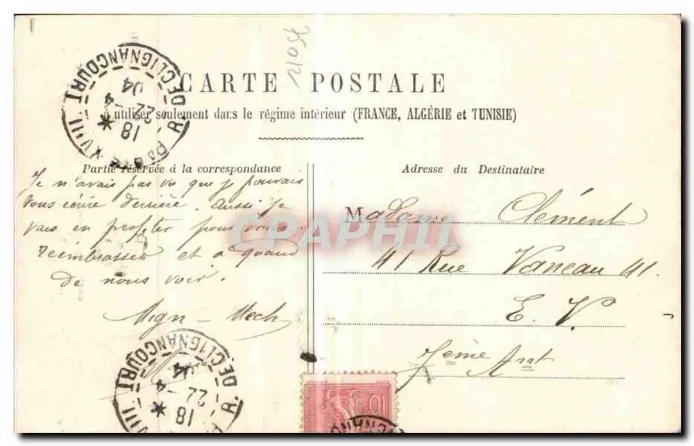 Estação de Lyon — Paris — editor não visível - Verso