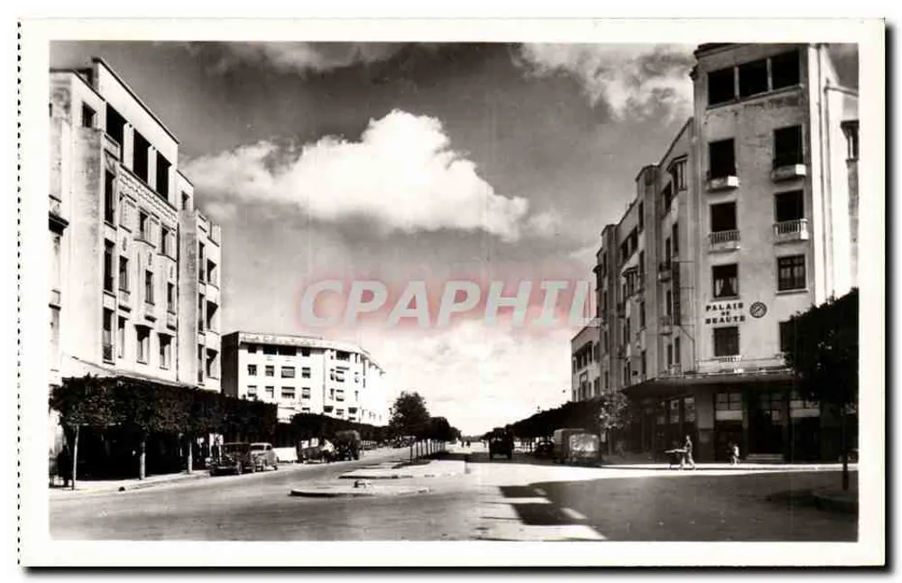 Avenue de la République — Meknès — Verlag « La Cigogne » - Vorderseite