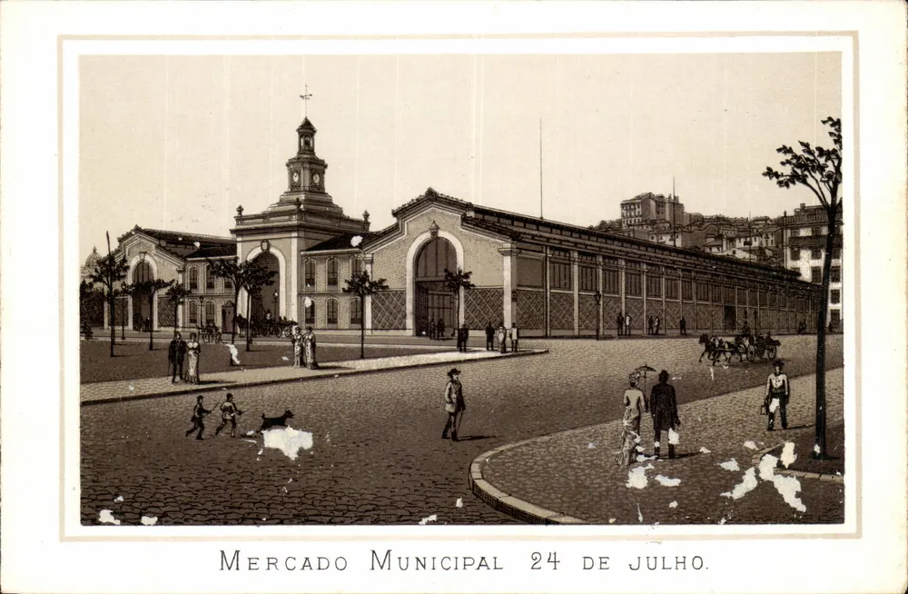 Municipalmarkt 24. Juli — São Paulo — Seriennummer nicht sichtbar - Vorderseite