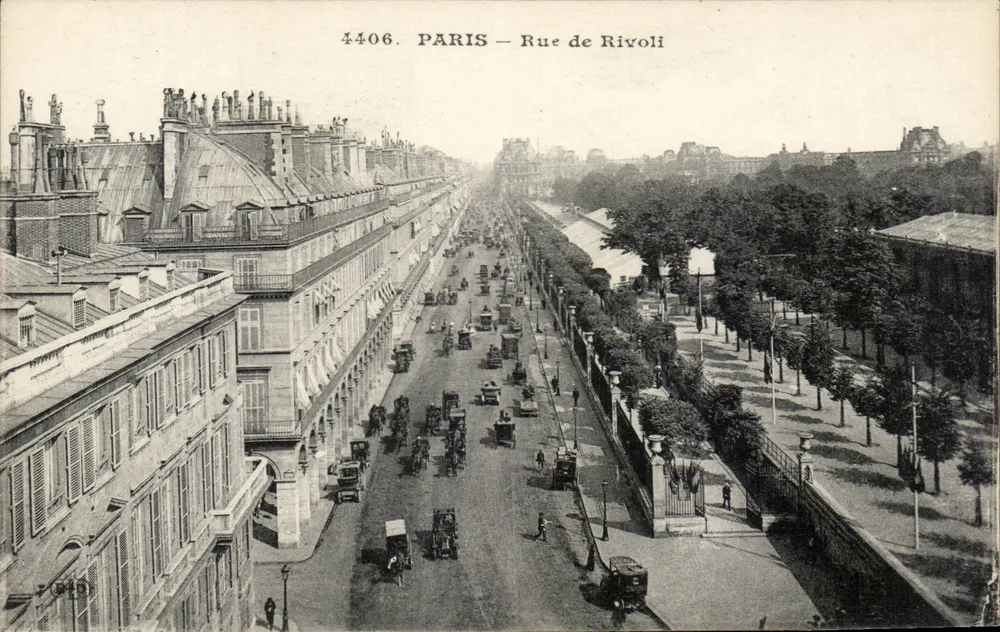 Paris — Rue de Rivoli — n° 4406 - Frente