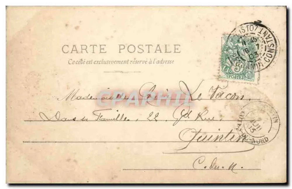 París — Jardín del Luxemburgo — S.I.P. n°56 - Reverso