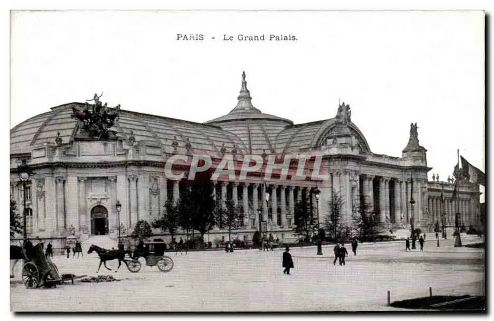 Parijs - Het Grand Palais. — Uitgever: niet aangegeven, serie-nummer niet zichtbaar. - Voorkant