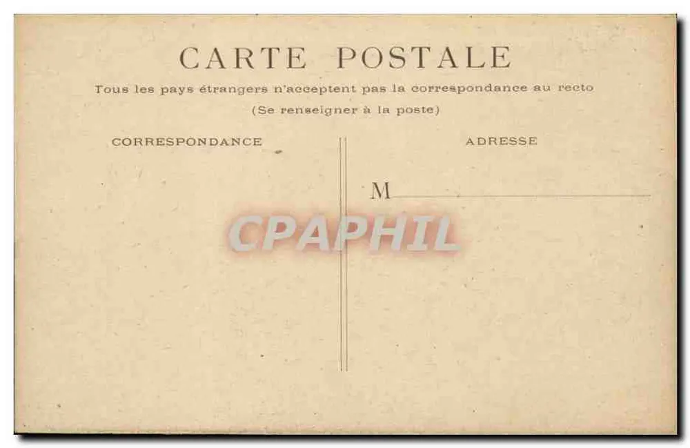 Parijs - Het Grand Palais. — Uitgever: niet aangegeven, serie-nummer niet zichtbaar. - Achterkant